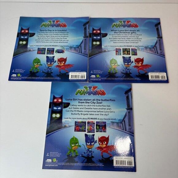PJ Masks Collection of 10 Books 5 Ready-to-Read Meet The Heroes Save HQ 2 Board - Picture 7 of 8